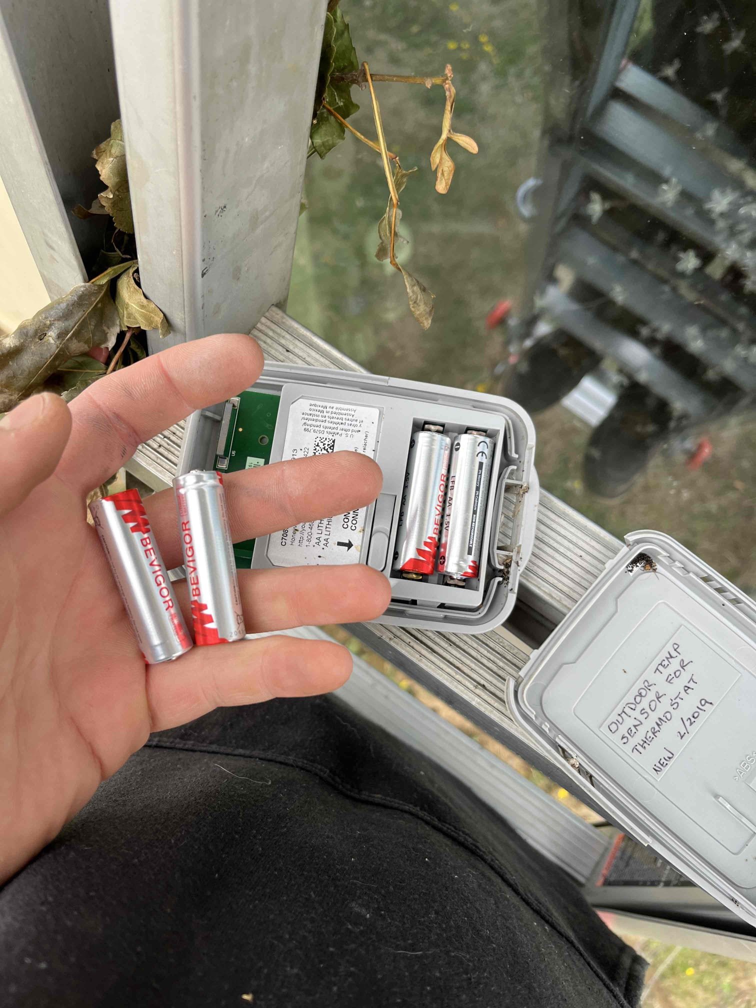 Sensor Battery Replacement