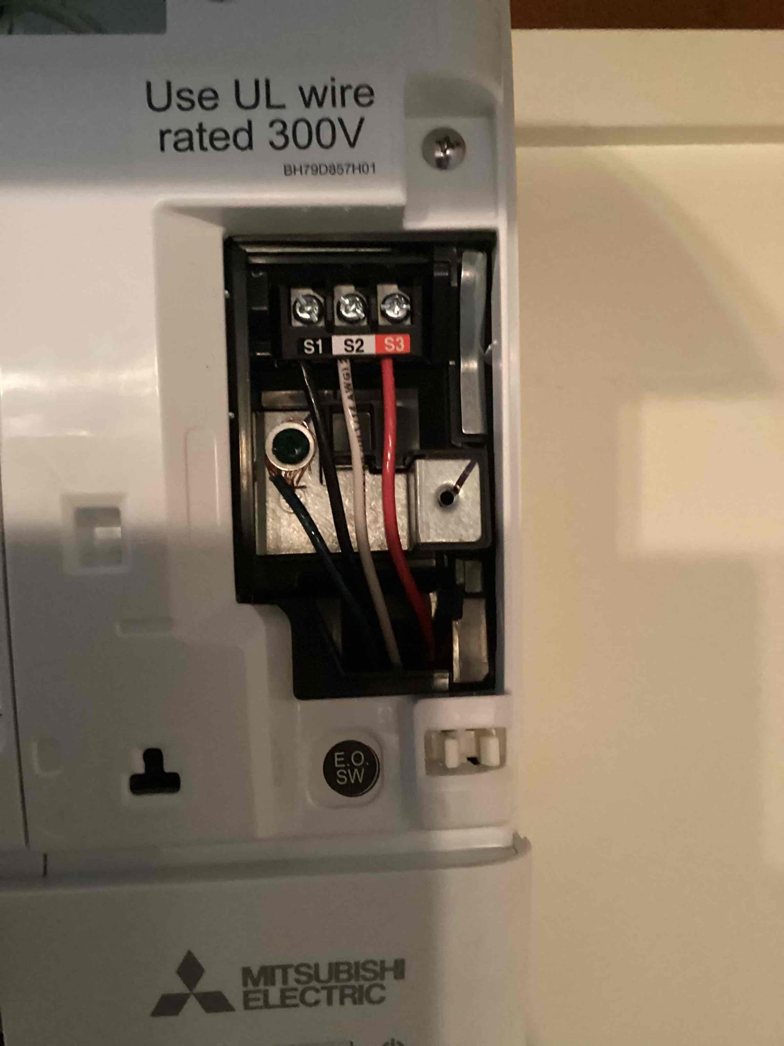 Ductless heat pump install