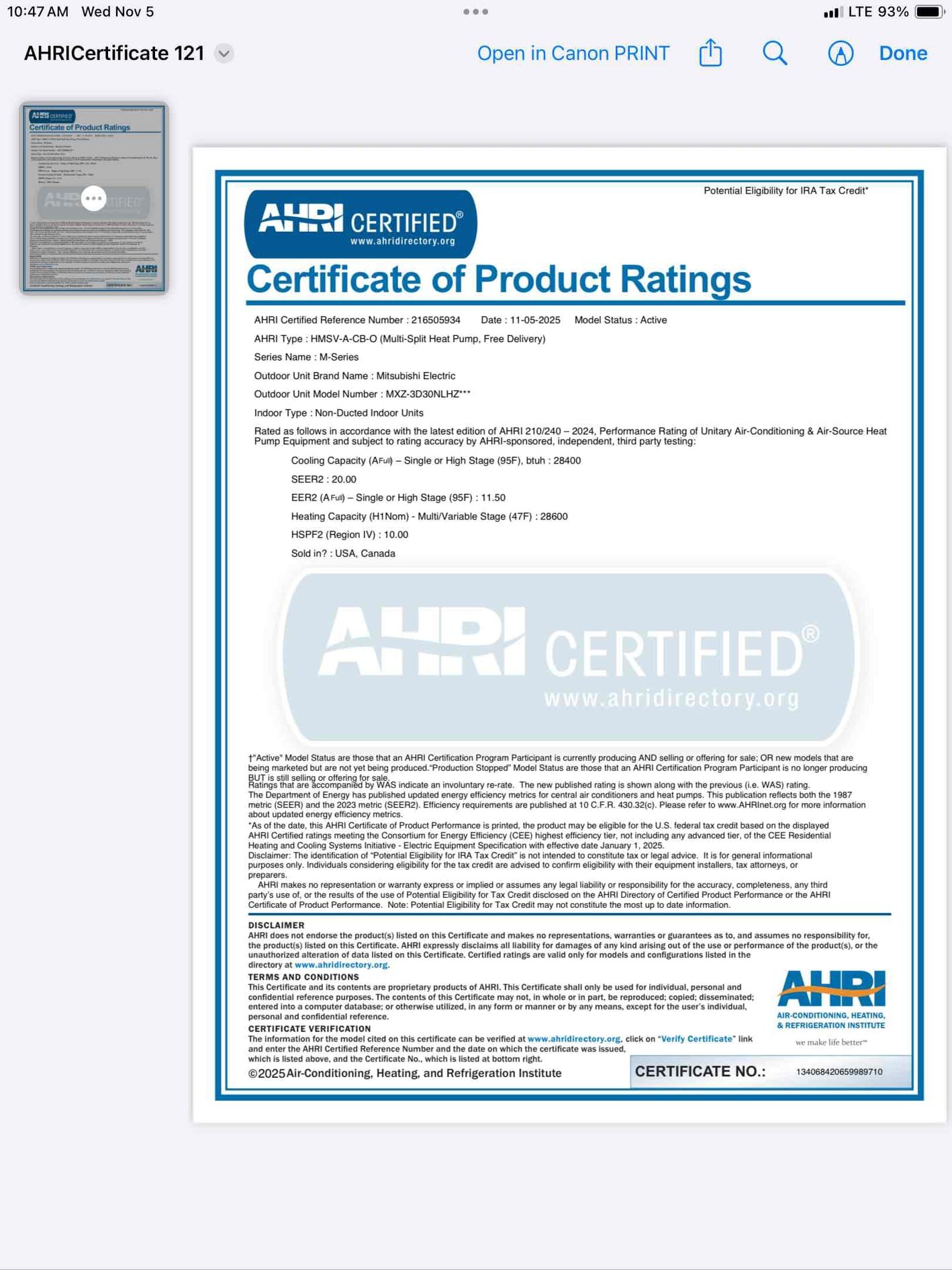 Ductless heat pump quote