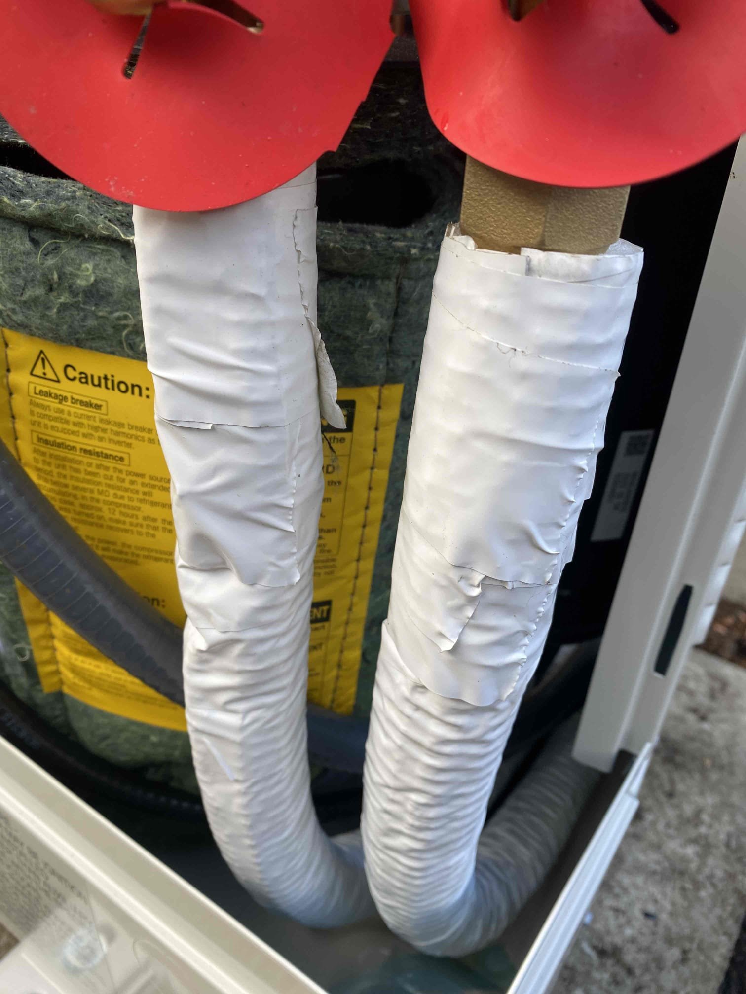 Heat pump system installation