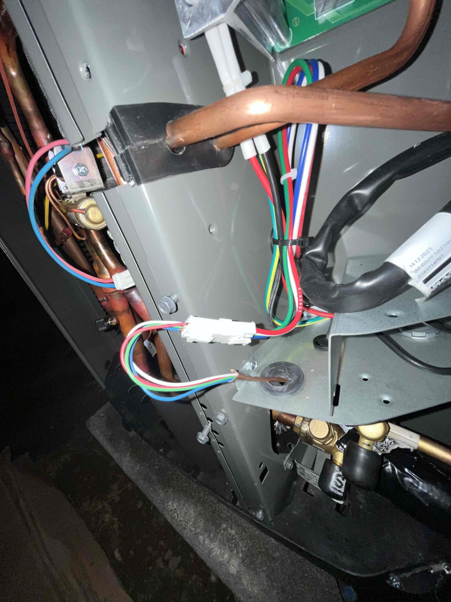 Heat pump system install