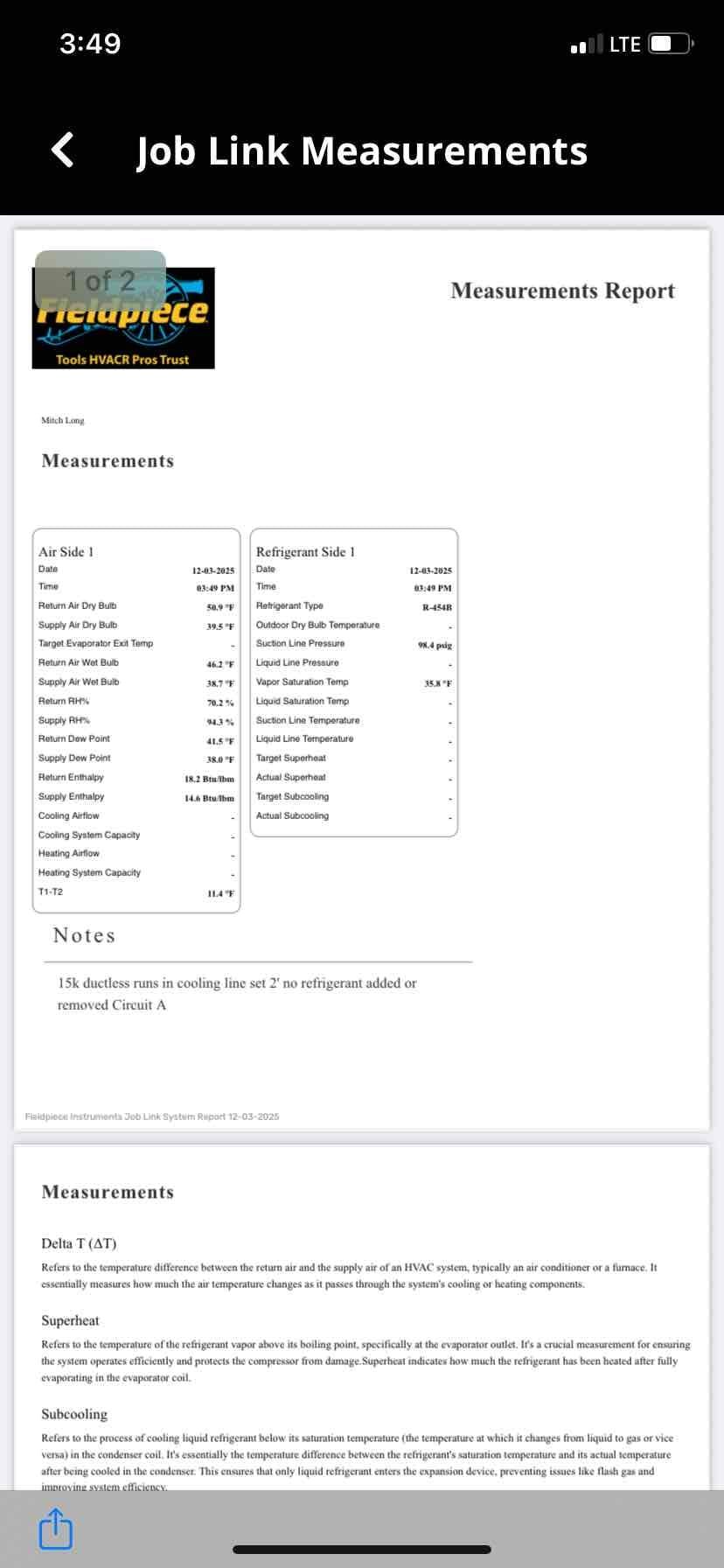 Ductless heat pump installation