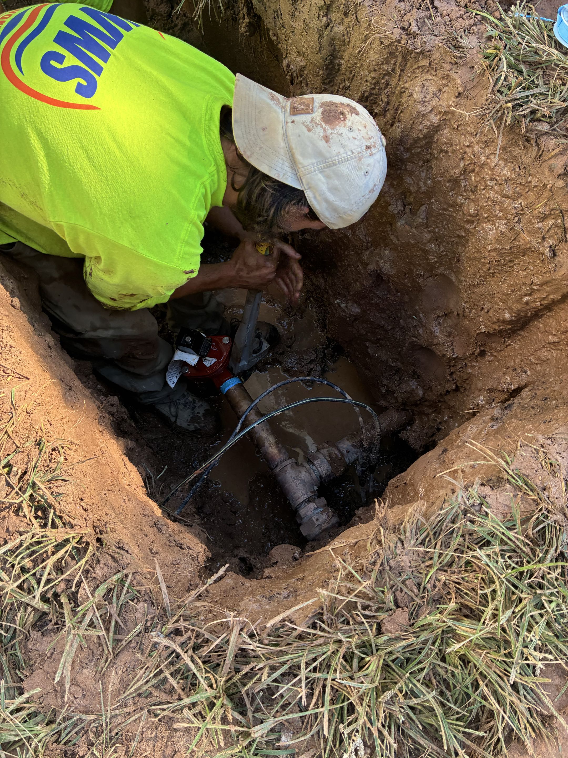 Replaced a 2” valve for fire system at an apartment complex 