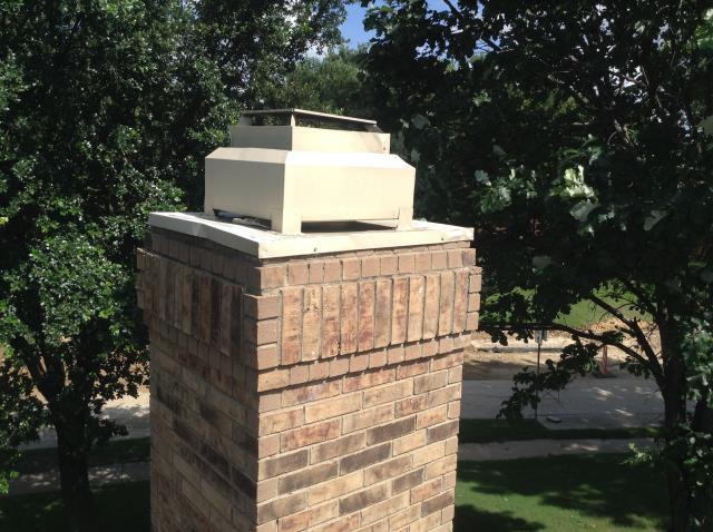 Checking out a water leak and giving an estimate for a chimney cap