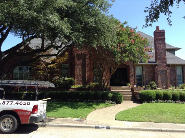 Here to get measurements for 3 chimney caps to be fabricated.