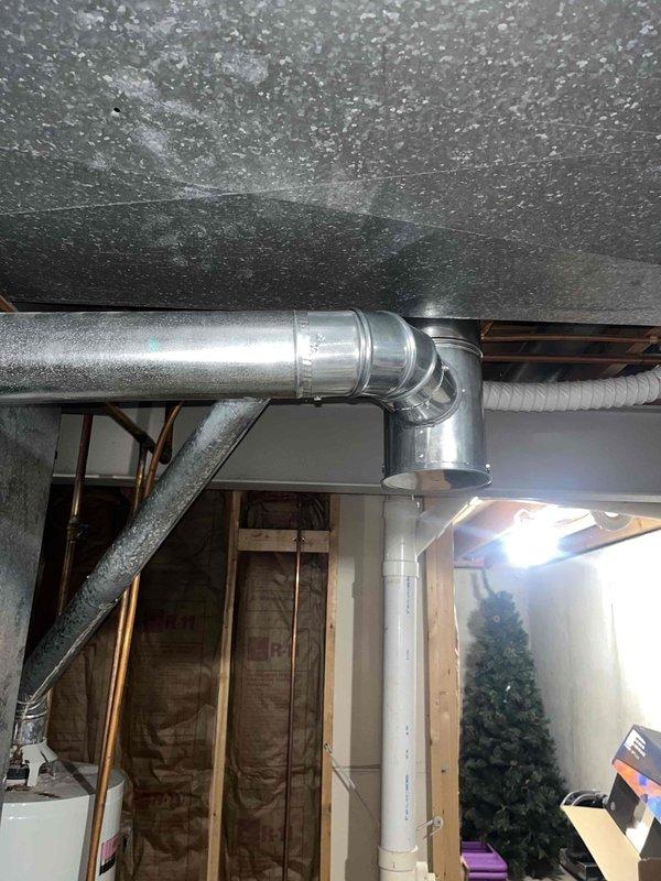 Successfully replaced a 5x4x3 flue tee in the HVAC system as scheduled. System was verified operational for both heating and cooling functions after completion of work. Disposed of the old component as per protocol.