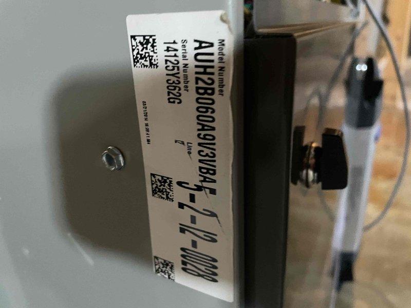 Responded to service call for leaking humidifier. Inspected Goodman unit (model AUH2B060A19/3W34F, serial 1425873625) located in basement. Successfully repaired leak using specialty tool and completed system check to verify proper operation.
