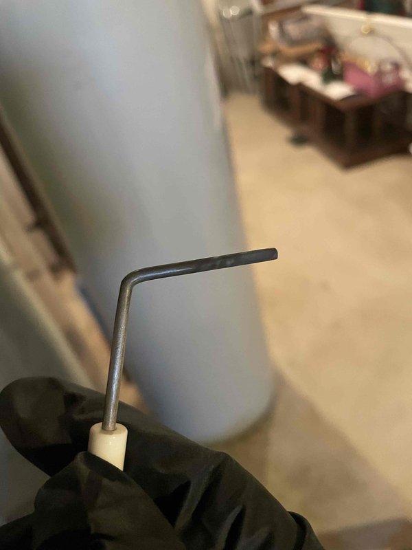 Completed routine heating tune-up on 10+ year old furnace located in basement. Performed maintenance using hex key/Allen wrench to access and service internal components. Customer has cats in home.