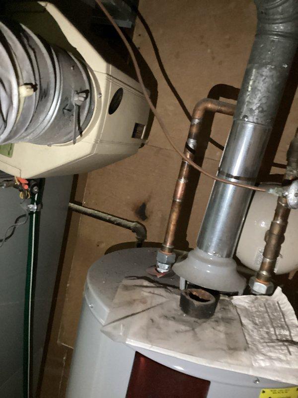 Performed scheduled heating tune-up on basement furnace. Inspected air filter and found it to be in acceptable condition. Investigated customer's concern about increased system noise during operation; confirmed proper function of all components but recommended monitoring as the unit ages.