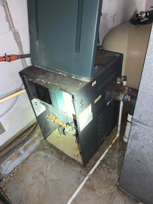 Responded to a commercial basement flooding emergency. Excavated and exposed main drainage line to address blockage causing backup. Inspected HVAC system for potential water damage, with particular attention to electrical components and connections that may have been compromised by flooding.