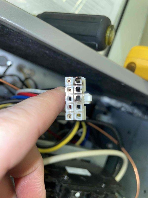 Responded to callback for a newly installed HVAC system with multiple issues. Located and replaced faulty wiring harness connector in the air handler that was causing breaker trips. Relocated the Lennox condensing unit that was improperly positioned blocking garage access, and verified proper operation of the furnace heating cycle which was previously only delivering cool air.