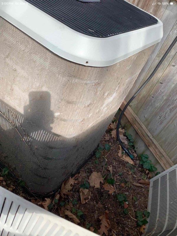 Responded to service call regarding gas odor emanating from basement furnace. Upon inspection, observed aging 10-year-old unit with potential gas leak. Documented outdoor components showing signs of dirt accumulation and fin damage on condenser coils, with vegetation encroachment requiring attention. Customer enrolled in Preventative Maintenance Agreement for ongoing system care.