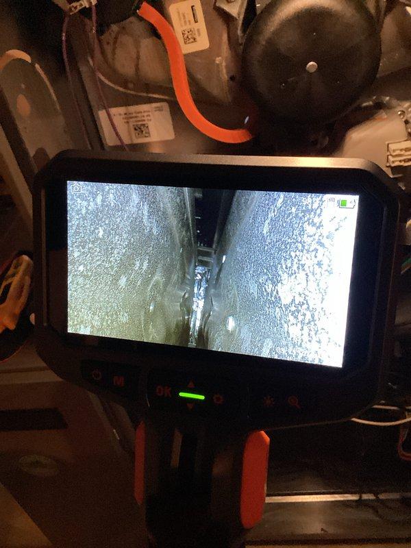 Performed scheduled seasonal tune-up on 6-year-old Lennox furnace. Conducted thorough inspection using camera equipment to examine internal components, noting presence of condensation in ductwork. System was cleaned, tested, and verified to be operating within manufacturer specifications.