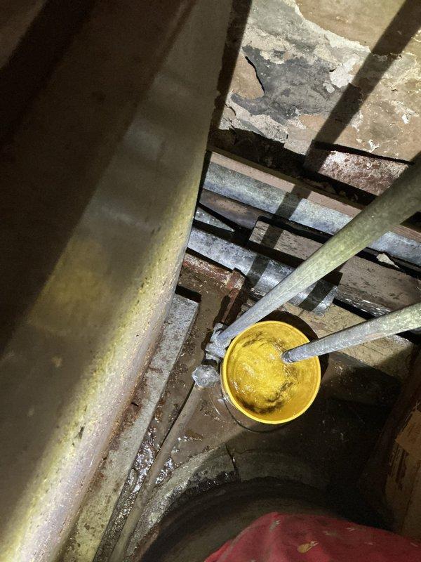 Responded to emergency call for a 50+ year old boiler with water leaking from refill valve that would not shut off. Upon inspection in basement location, identified corroded plumbing connections and faulty water feed valve. Replaced defective valve assembly, tested system operation, and verified proper water level maintenance with no further leakage.