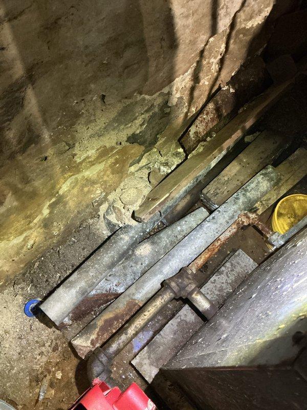 Responded to emergency call for a 50+ year old boiler with water leaking from refill valve that would not shut off. Upon inspection in basement location, identified corroded plumbing connections and faulty water feed valve. Replaced defective valve assembly, tested system operation, and verified proper water level maintenance with no further leakage.