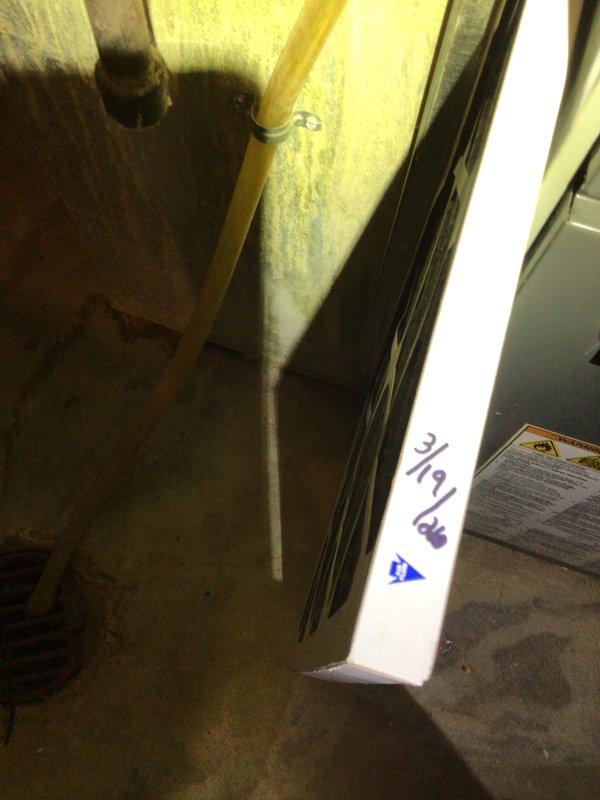 Performed routine cooling maintenance on a 12-year-old AC system that was functioning properly. Inspected electrical components including wiring connections and terminal blocks in the control panel. Examined refrigerant lines and mechanical components in the utility area, confirming proper installation and condition of copper piping and mounting brackets.