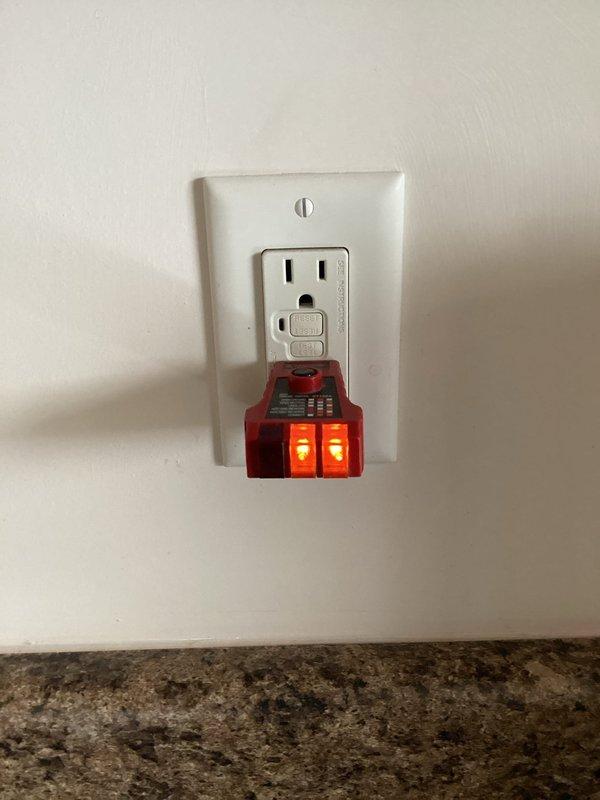 Conducted a complimentary electrical safety inspection, focusing on GFCI outlet functionality in the kitchen area. Performed circuit testing with diagnostic equipment, confirming proper wiring, grounding, and GFCI protection capabilities of all tested receptacles.