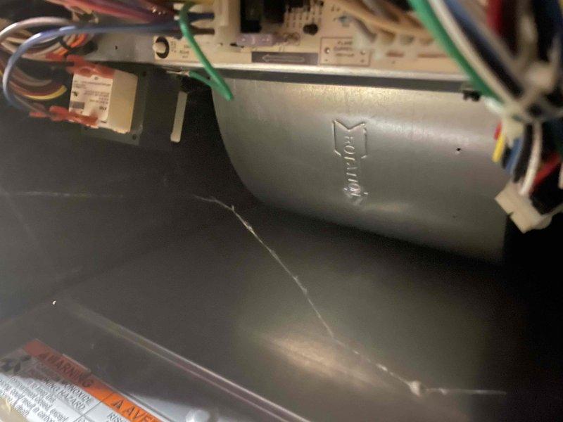 Performed scheduled cooling tune-up on 9-year-old outdoor AC unit. Inspected internal electrical components including circuit board connections and wiring integrity. Verified proper operation of temperature sensors and limit switches, with all connections secure and no visible damage to components.