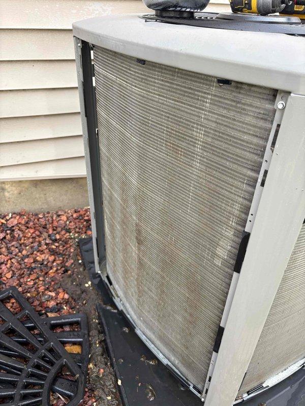 # Service Summary

Responded to no heat call with reported inverter communication error code 434 on 2-year-old outdoor unit. Performed diagnostic evaluation of outdoor unit and communication system between indoor and outdoor components.

# Work Performed

Upon arrival, confirmed outdoor unit was displaying fault code 434, indicating loss of communication between the outdoor inverter board and system controls. Conducted visual inspection of outdoor unit exterior and verified unit was receiving proper power supply. Accessed outdoor unit electrical compartment to inspect inverter control board, wiring harnesses, and communication cable connections.

Checked all low-voltage communication wire connections between indoor air handler and outdoor condensing unit for loose terminals, corrosion, or damage. Verified communication cable routing and condition for potential wire breaks or insulation damage. Tested voltage supply to inverter board and confirmed proper input power levels.

Inspected i