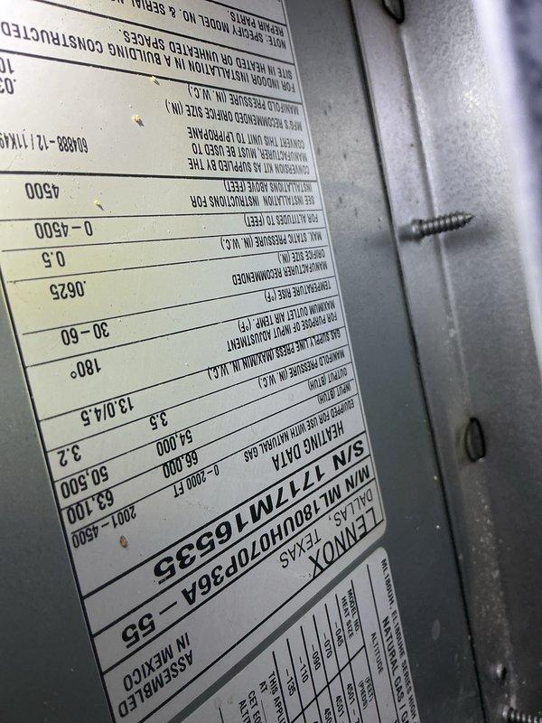 Responded to no heat call on Lennox unit located on first level. Performed diagnostic evaluation and determined system required filter replacement. Installed new air filter and verified proper airflow. Unit restored to normal heating operation and thermostat responding correctly.