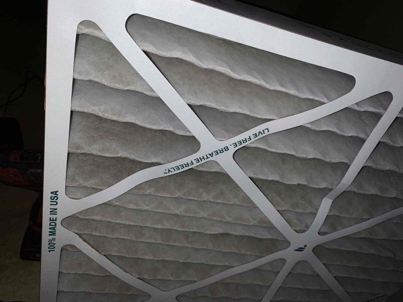 Completed cooling maintenance tune-up on 9-year-old Trane air conditioning system. Performed standard diagnostic testing using digital multimeter to verify electrical components and capacitor readings, which measured at 0.60 MFD. Inspected air filtration system and confirmed filter requires replacement by customer as previously noted.