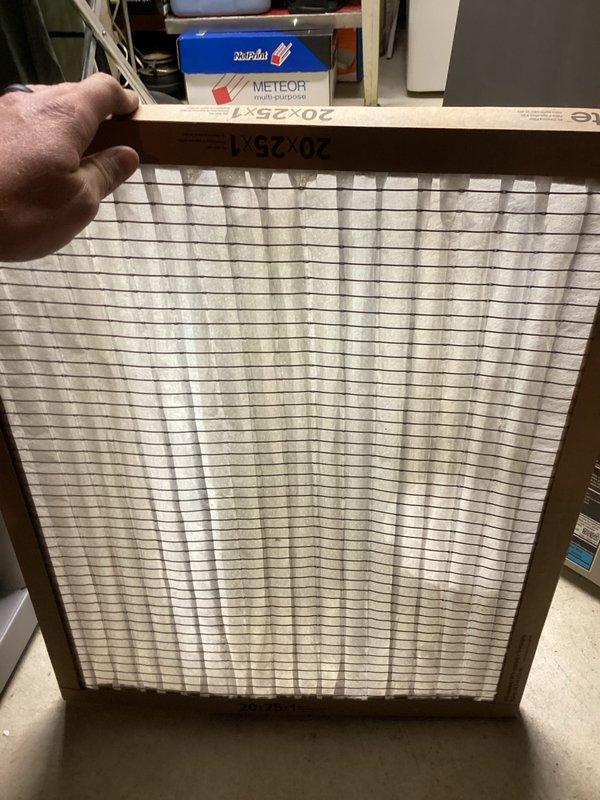 Completed cooling system tune-up on a single unit located in the side yard. Performed standard maintenance including inspection of the control board and electrical connections, which were found to be in good working condition. Replaced the dirty 20x25x1 air filter with a new one to ensure proper airflow and system efficiency.