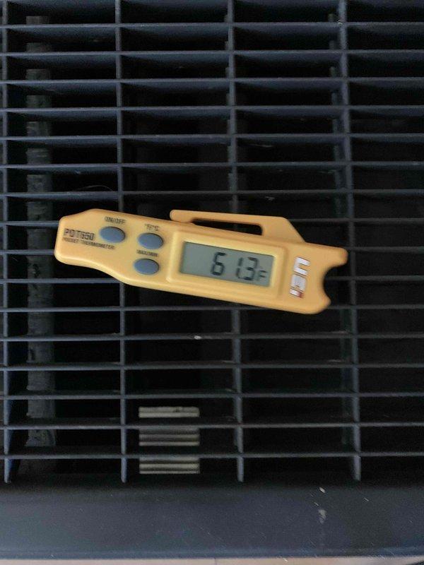 Completed comprehensive cooling tune-up service on two 2022 AC units, including one attic-mounted system. Performed standard maintenance procedures, verified system operation, and measured supply air temperatures at multiple registers, recording readings of 47.4°F and 51.3°F to confirm proper cooling performance. Provided replacement air filter for attic unit and processed preventive maintenance agreement renewal during visit.