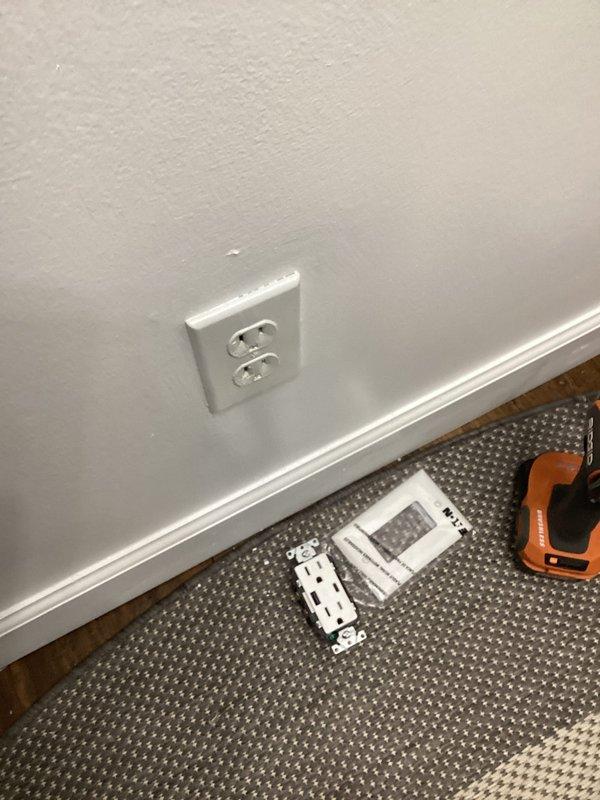 Completed comprehensive electrical inspection of residential property. Performed safety audit of existing electrical outlets and upgraded two standard duplex receptacles to USB-equipped outlets at no charge to enhance device charging capabilities. Inspected Murray electrical panel and verified proper circuit breaker operation and panel integrity. All electrical components tested and confirmed to be functioning within safe operating parameters.