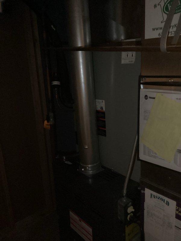 Replaced defective evaporator coil on Trane air handler system. Removed and properly disposed of failed coil assembly, installed new warranty replacement unit, and verified all refrigerant line connections were secure. System tested and confirmed operational with proper airflow restored.