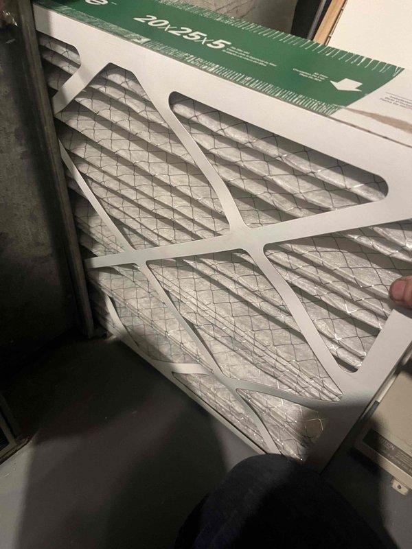 Performed comprehensive cooling tune-up on 17-year-old Trane air conditioning system located at side of home. Completed full system inspection, checked refrigerant levels, inspected condenser coil, tested electrical connections, and verified proper airflow. Replaced air filter and documented equipment condition with photos for customer records.