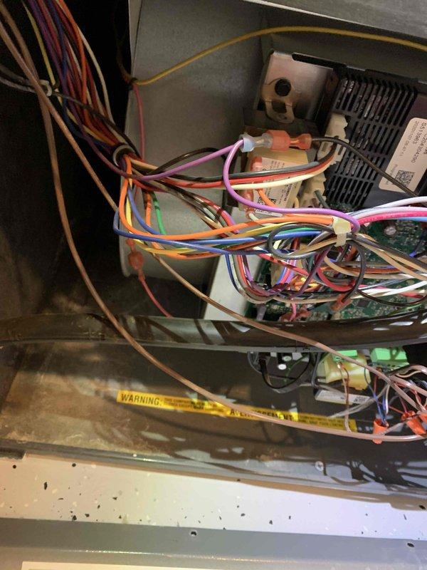 Completed comprehensive Supertune maintenance service on two HVAC systems located in basement and backyard. Performed thorough inspection of all mechanical and electrical components including heat exchanger, ignition system, circuit boards, and wiring harnesses on both units. Verified proper operation of all safety controls, cleaned condensate drain lines, inspected refrigerant lines and connections, and confirmed system functionality. Both systems operating within manufacturer specifications upon completion.