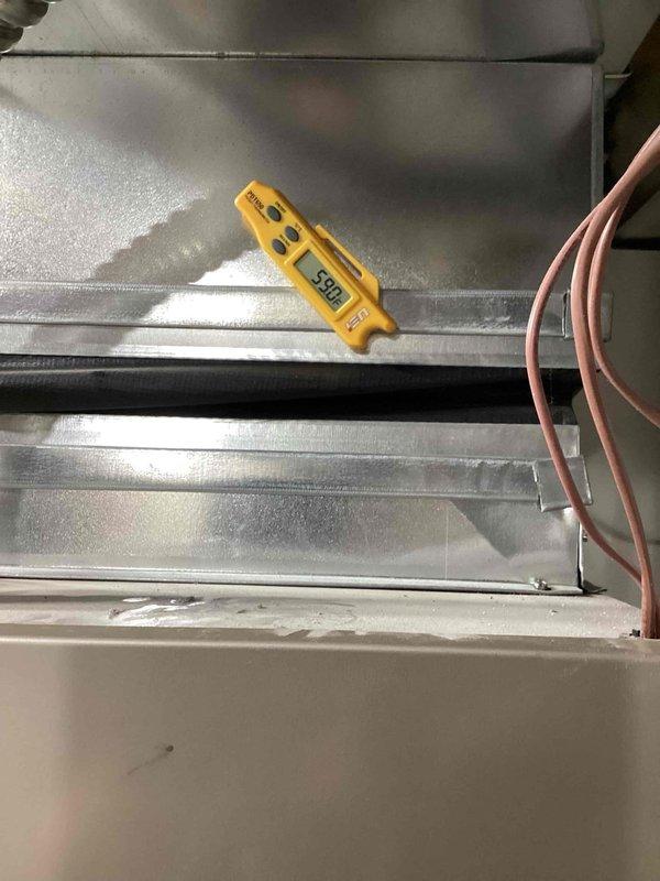 Replaced failed thermostatic expansion valve (TXV) and filter drier on HVAC system. Verified proper refrigerant flow and system operation with diagnostic testing upon completion, with removed components retained per service protocol.