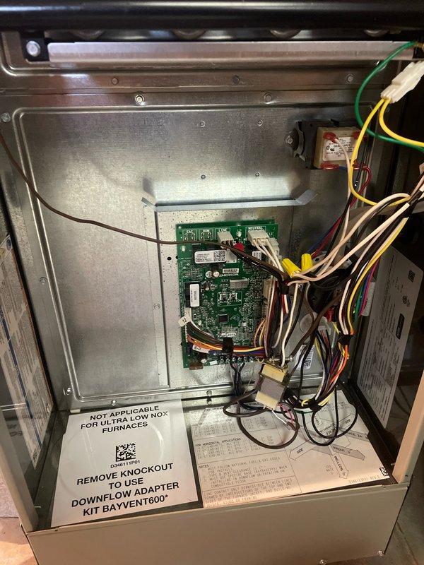 Completed comprehensive cooling tune-up on 4-year-old ground-level AC unit during morning service window. Performed full system inspection including control board evaluation, thermostat functionality verification showing system idle at 74°F setpoint, and electrical connections assessment. All components found operating within normal parameters with no deficiencies noted; system ready for cooling season operation.