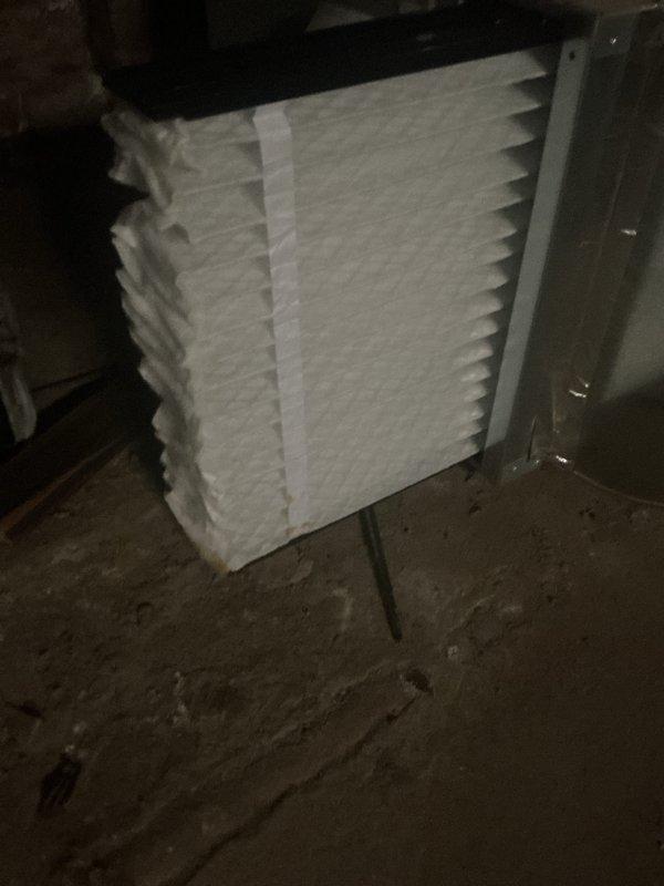 Completed comprehensive tune-up service on a 1-year-old ground-level air conditioning unit as part of Home Depot service agreement. Performed standard maintenance procedures including inspection of blower motor assembly, verified electrical connections and wiring integrity, and replaced air filter with new pleated media filter. All components found operating within normal parameters with no deficiencies noted.