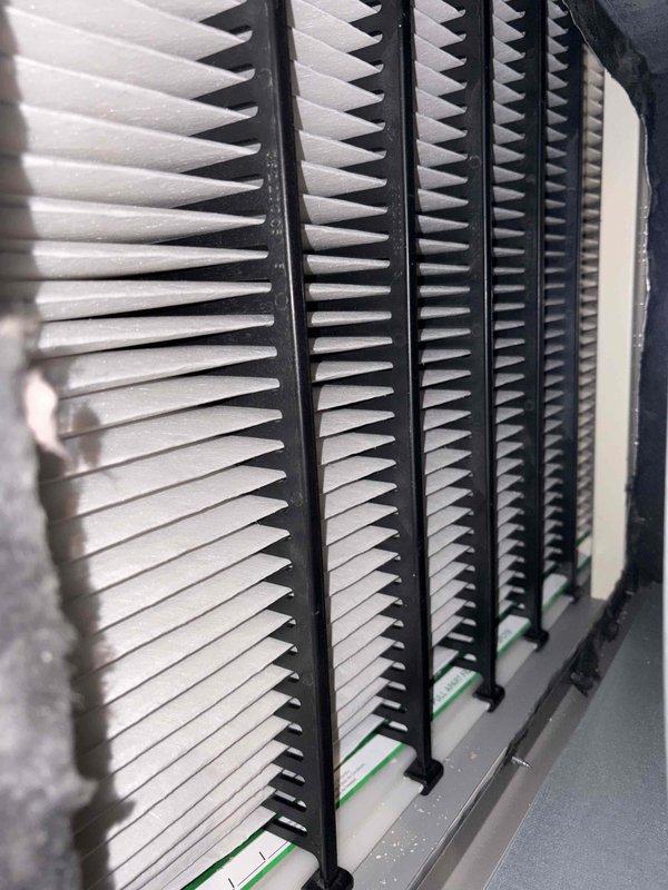 Completed cooling maintenance tune-up on residential HVAC system. Inspected control board, blower motor assembly, and evaporator coil; verified all electronic components, wiring connections, and heat exchanger fins were clean and functioning properly. System operational with no deficiencies noted at time of service.