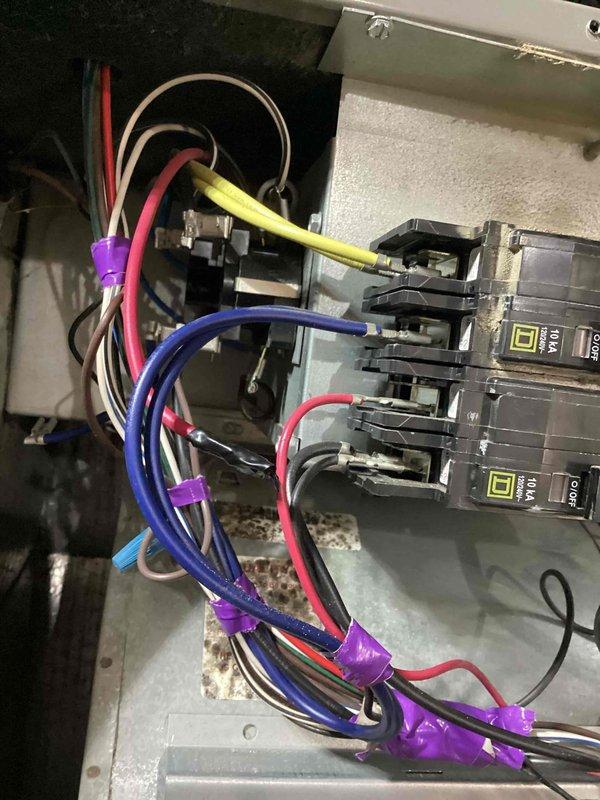 Completed callback for HVAC system that would not stay running during operation. Replaced defective air handler control board with new unit. Verified system operation in both heating and cooling modes. Inspected electrical panel connections and filter condition during service. Disposed of failed control board per protocol.