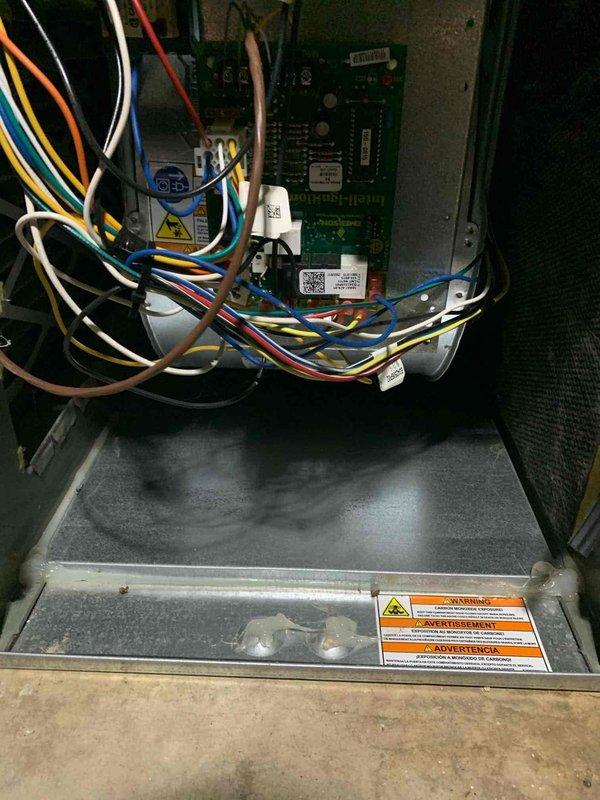 Completed annual cooling maintenance tune-up on HVAC system. Inspected evaporator coil and found significant dust and debris accumulation between fins, which was documented; verified all electrical connections, capacitor, and control board functioning properly. System tested and confirmed operational with no deficiencies requiring immediate attention.