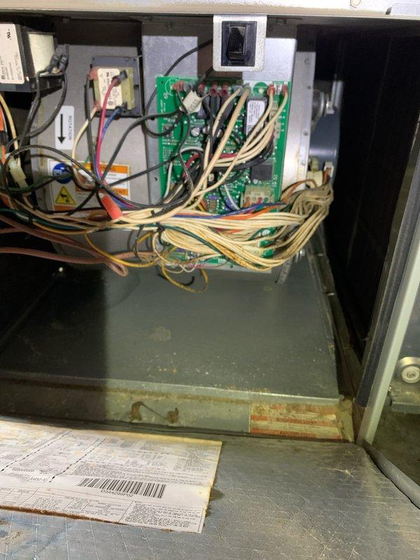 Completed comprehensive cooling system tune-up on 10-year-old air conditioning unit located on backside of property. Performed standard maintenance protocol including inspection of control board, electrical connections, and all system components; verified proper operation of capacitors, relays, and safety controls. All systems tested and found operating within manufacturer specifications.