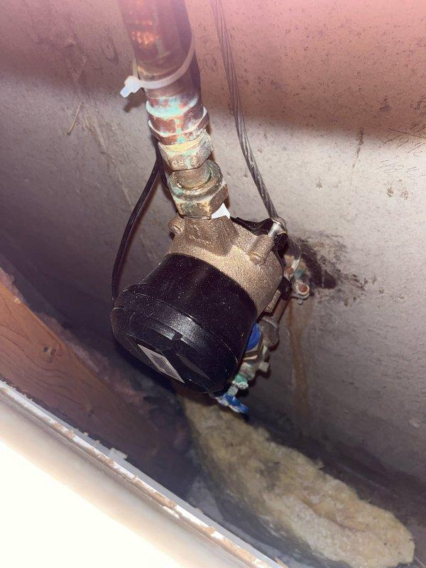 Installed a new 50-gallon gas tall water heater in basement location with walk-out access, replacing existing unit. Connected copper supply lines, gas valve assembly, and venting system per code requirements. Applied plumbing ID sticker and completed work under permit 26PLU-06217.