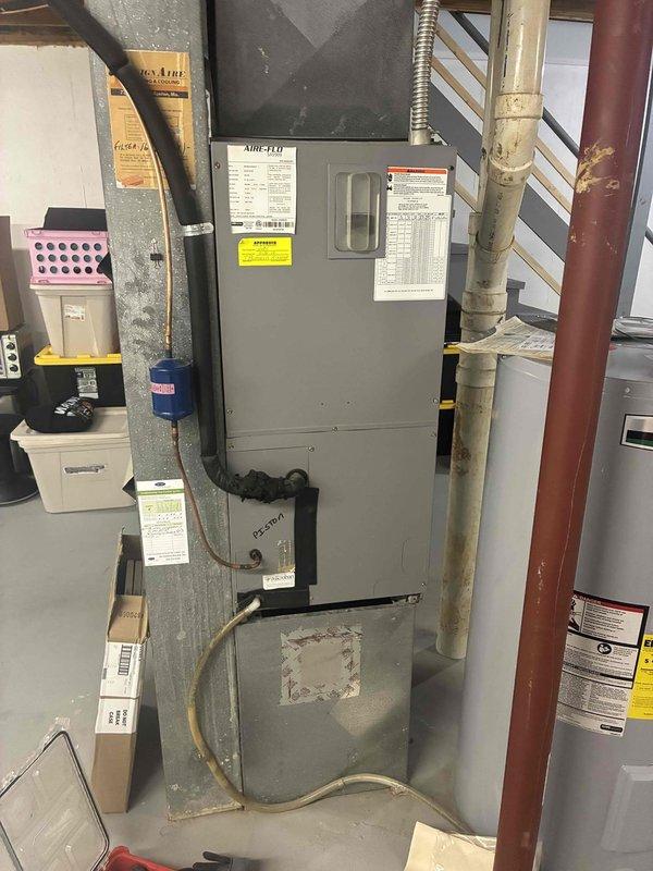 Responded to service call for 15-year-old air conditioning system with non-operational condenser fan. Upon arrival, performed electrical diagnostics using digital multimeter to test voltage and continuity at the outdoor unit's contactor and fan motor connections. Identified failed condenser fan motor as the root cause of the cooling issue. Replaced defective fan motor with appropriate replacement unit, verified proper electrical connections and voltage supply, and tested system operation to confirm condenser fan engages correctly with compressor during cooling cycle. System restored to full operational status with proper airflow across condenser coil.