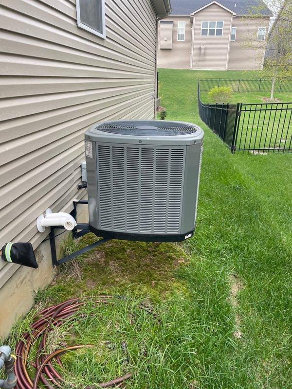 Completed comprehensive cooling maintenance on 9-year-old Trane air conditioning system. Performed standard tune-up procedures including inspection of outdoor condenser unit, verification of refrigerant levels, electrical connections check, and thermostat operation testing. System evaluated and confirmed to be operating within normal parameters with no deficiencies noted.