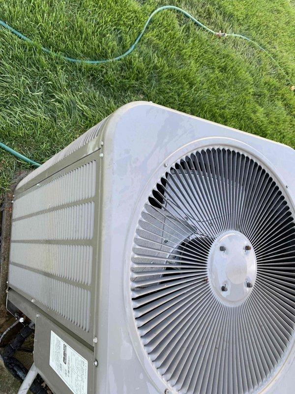 Completed comprehensive cooling season tune-up on 12-year-old outdoor condensing unit. Performed electrical diagnostics using digital multimeter to verify proper voltage and amperage readings, inspected condenser fan motor and blade assembly for proper operation, and cleaned condenser coil fins to ensure optimal heat transfer efficiency. Unit tested and operating within manufacturer specifications.