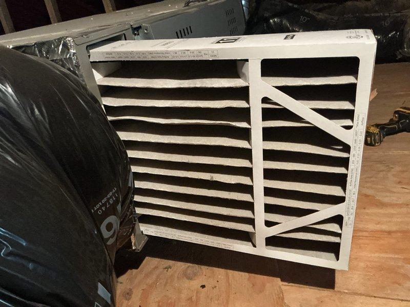 Completed comprehensive cooling system tune-up on 3-year-old attic-mounted air conditioning unit. Performed standard maintenance protocol including inspection of blower wheel assembly, replaced dirty air filter, and verified all system components operating within manufacturer specifications. Unit tested and confirmed functioning properly with no issues identified.