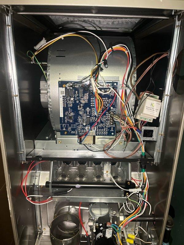 Completed comprehensive cooling maintenance and tune-up on 9-year-old HVAC system. Performed full system inspection including control board evaluation, electrical connections check, filter inspection, and verification of all mechanical components. System tested and confirmed operational with all components functioning within normal parameters.