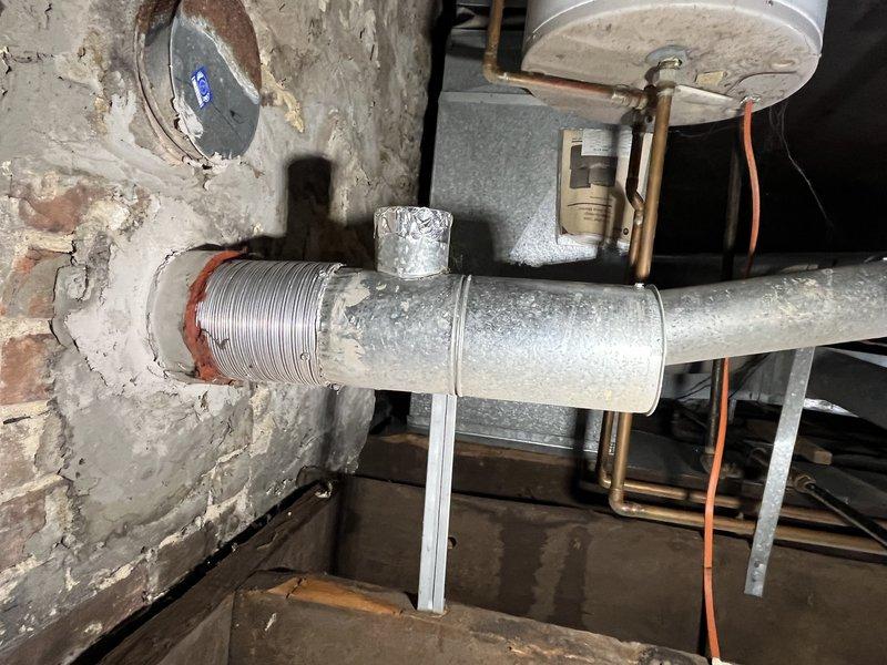 Responded to no heat call and performed system inspection. Found heavily soiled air filter restricting airflow to furnace, causing system shutdown due to limit switch activation. Replaced dirty 16x25x1 filter with new unit, restored proper airflow, and verified system operation. Unit returned to normal heating function with adequate airflow and proper temperature rise across heat exchanger.