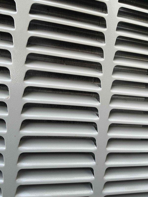 Completed seasonal cooling tune-up on 7-year-old single-zone system located in backyard. Performed comprehensive inspection of condenser unit, verified proper operation of capacitor and electrical components, checked refrigerant levels, cleaned condenser coils, inspected return air grille, and confirmed system is operating within manufacturer specifications for optimal cooling performance.