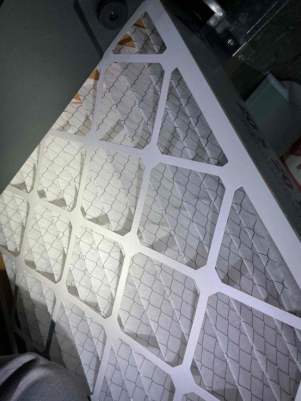 Completed comprehensive cooling system tune-up on 8-year-old ground-level outdoor unit. Performed standard maintenance protocol including system diagnostics, temperature differential measurements, and replaced air filter with new pleated media filter. All components inspected and found operating within normal parameters.