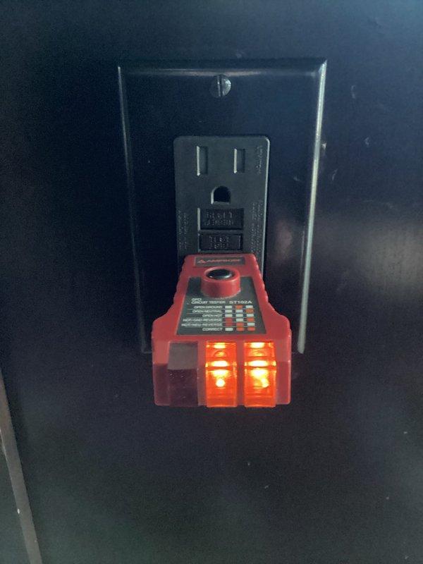 Installed four new electrical outlets per approved estimate. All outlets were tested upon completion using professional outlet testing equipment to verify proper wiring, grounding, and functionality, with all receptacles passing inspection and operating to code specifications.