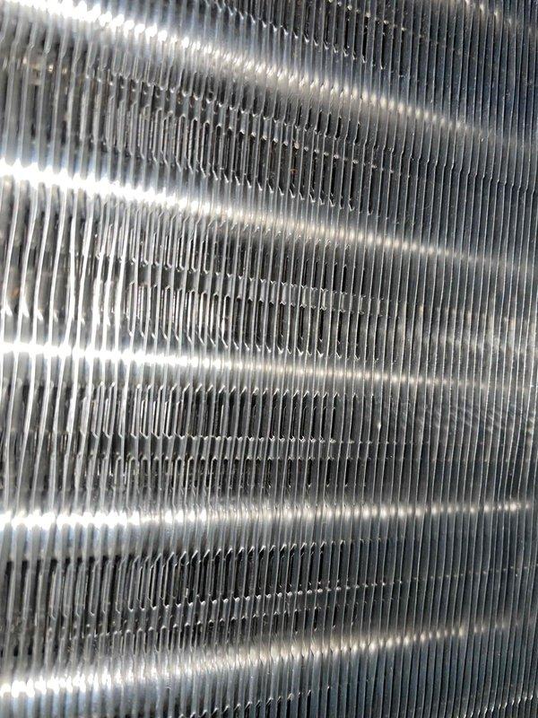 Performed evaporator coil cleaning service on HVAC air handling unit. After consulting with customer regarding service level options, completed Level 1 coil cleaning to remove accumulated dust and debris from the finned heat exchanger surfaces. System coil now cleaned and operational.