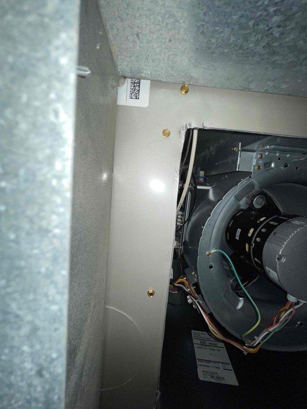 Completed comprehensive cooling season tune-up on 10-year-old air conditioning system, including full system inspection, performance testing, and preventive maintenance procedures. Verified proper operation of blower motor assembly and electrical connections within air handler unit, confirmed all components functioning within manufacturer specifications. Installed new Filterbuy pleated air filter to ensure optimal airflow and system efficiency for continued operation.